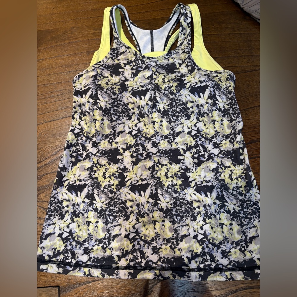 Lululemon Athletic tank with built in bra